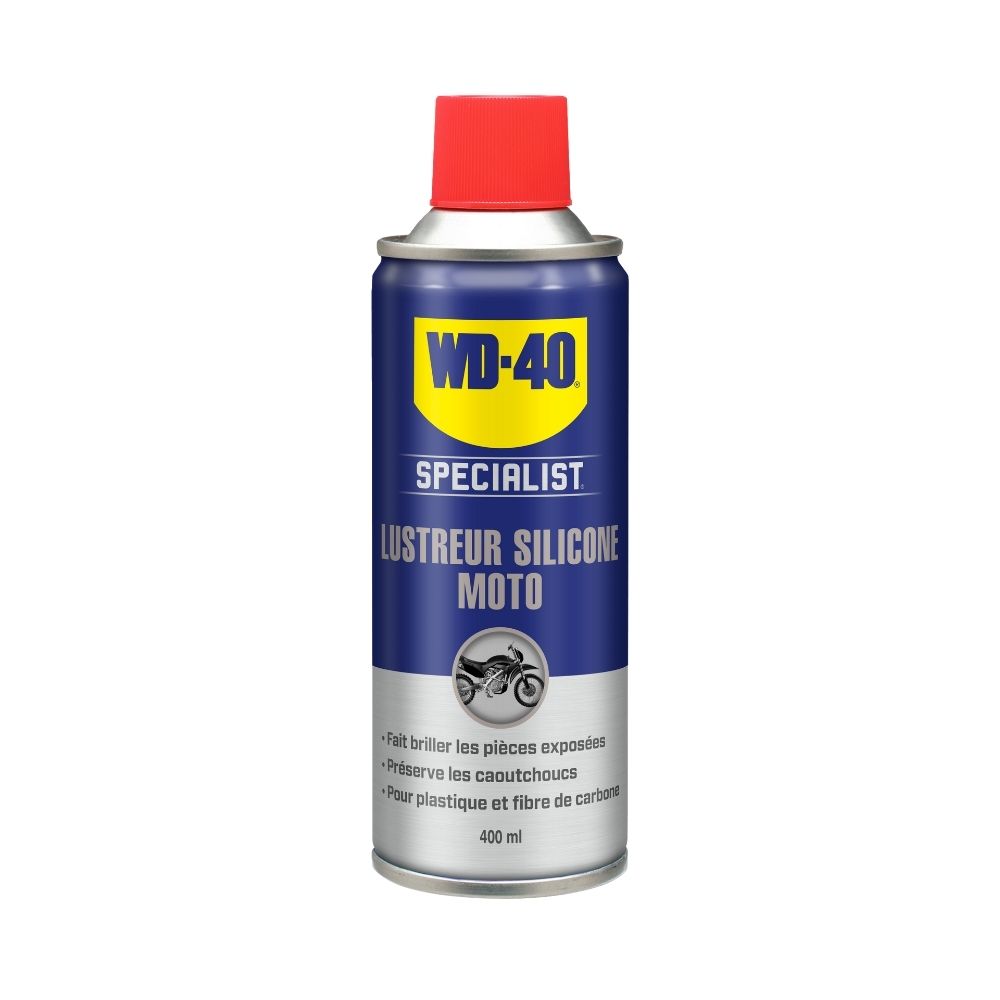  Lustreur silicone SPECIALIST MOTO 400ml - WD-40